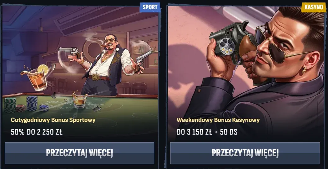 Bonusy w mafia kasyno